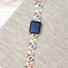 Pumpkin Latte Printed Silicone Smart Watch Band - Orange