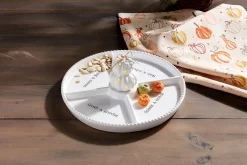 Pumpkin Stack Light-Up Sitter by Mud Pie