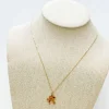 Puzzle Piece Pendant Necklace - Gold