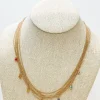 Rainbow Gem Multi-Strand Layered Necklace