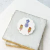 Rainbow Popsicle Enamel Stud Earrings