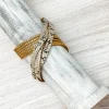 Rhinestone & Snake Wrap Bracelet