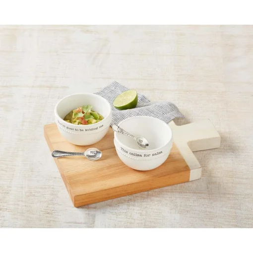 Salsa & Guac Dip Set by Mud Pie