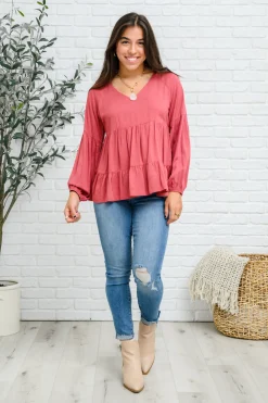 Sassy Swing Tiered Top