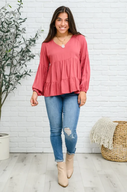 Sassy Swing Tiered Top