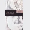 Satin Sleep Set - Soft Marble