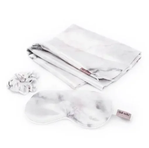 Satin Sleep Set - Soft Marble
