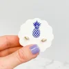 Saturn Opal Stud Earrings