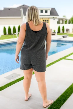 Shut it Down Romper