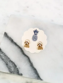 Signature Pet Enamel Studs by Prep Obsessed - Doodle