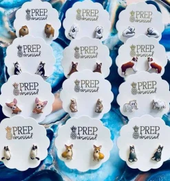 Signature Pet Enamel Studs by Prep Obsessed - Schnauzer