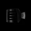 Small Teleties Flat Square Clip - Jet Black