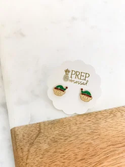 Smiling Elf Signature Enamel Studs