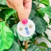Sparkly Star Stud Earrings - Clear