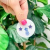 Sparkly Star Stud Earrings - Blue
