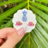 Spotted Sun Hat Signature Enamel Studs by Prep Obsessed