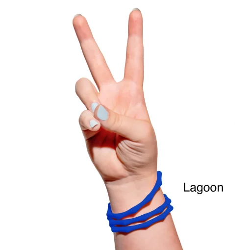 Stackable Waterproof Bamboo Bangles by Bangle & Babe - Choice of Colors