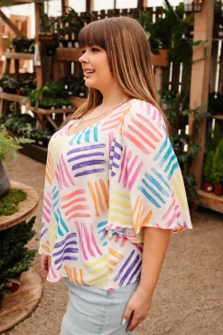 Stamped By Love Top
