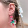 State Icon Dangle Earrings - Texas