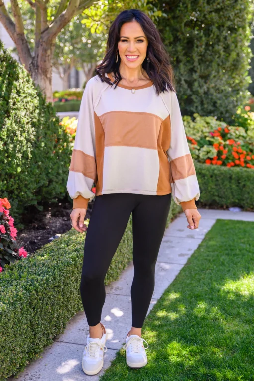 Status Quo Boxy Long Sleeve Top