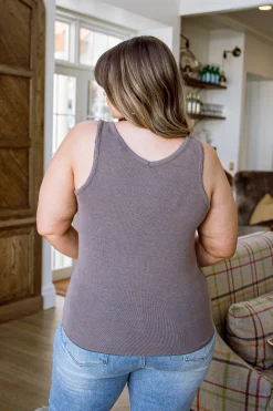 Stay Easy Tank In Bronze