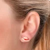 Sun Hat Signature Enamel Stud Earrings
