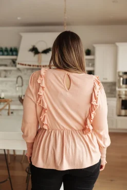Sweet Confession Top In Blush