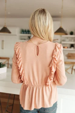 Sweet Confession Top In Blush