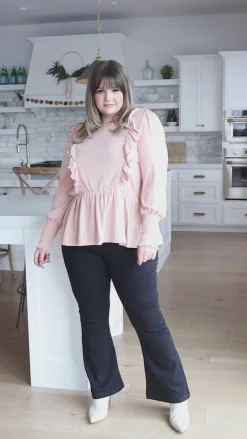Sweet Confession Top In Blush