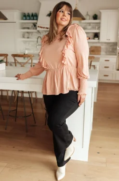 Sweet Confession Top In Blush