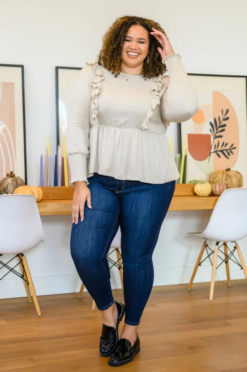 Sweet Confession Top In Seashell