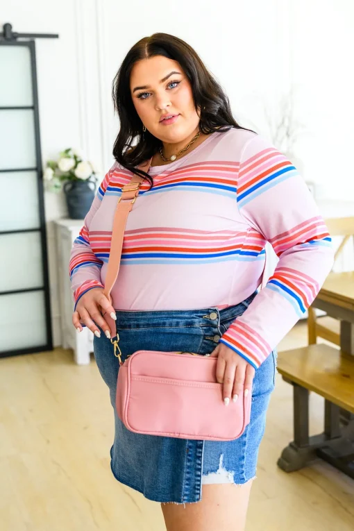 Sweet Like Candy Striped Long Sleeve