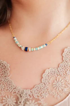 Sweet Stacks Beaded Necklace