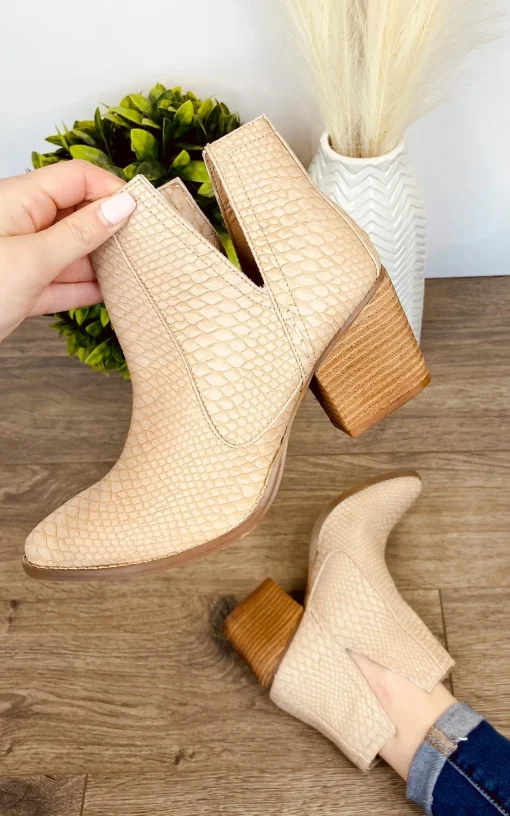 Tarim Bootie in Blush