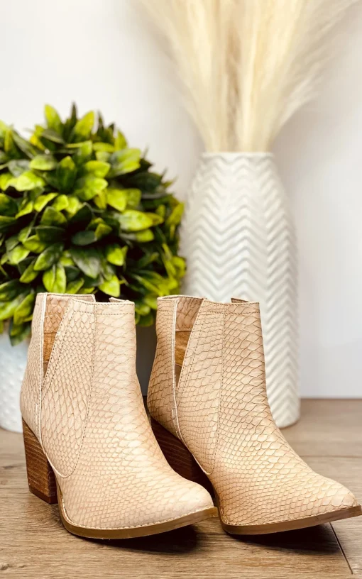 Tarim Bootie in Blush