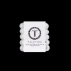 Teleties Hair Tie - Tiny Band Pack of 5 - Coconut White