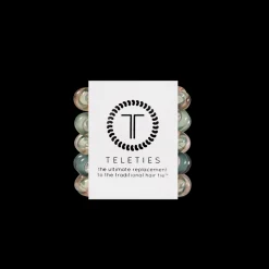Teleties Hair Tie - Tiny Band Pack of 5 - Sage Swirl