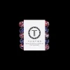 Teleties Hair Tie - Tiny Band Pack of 5 - Red White and Leopard