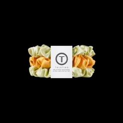Teleties Silk Scrunchies - Small Band Pack of 3 - Mojito Mama