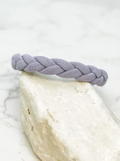 Textured Braid Headband - Lavender