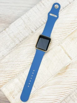 The Solid Silicone Smart Watch Band - S/M