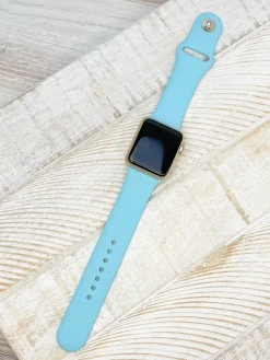 The Solid Silicone Smart Watch Band - S/M