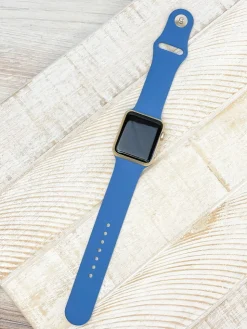 The Solid Silicone Smart Watch Band - S/M