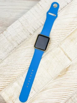 The Solid Silicone Smart Watch Band - S/M