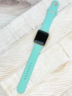 The Solid Silicone Smart Watch Band - S/M