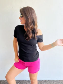 Tiffany Mid Rise Cut Off Shorts by Judy Blue