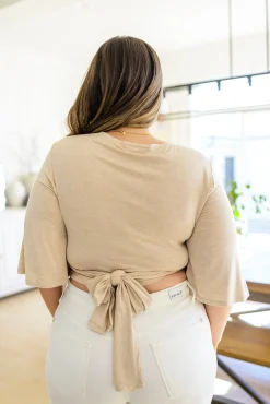 Tiny Dancer Wrapped Cropped Top