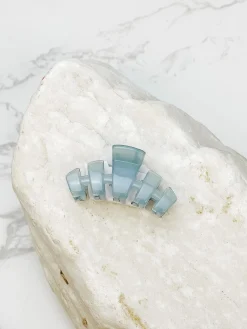 Tiny Teleties Claw Clip - Sky Blue
