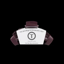 Tiny Teleties Claw Clip - Burgundy Bliss