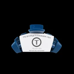Tiny Teleties Claw Clip - Midnight Rain Navy